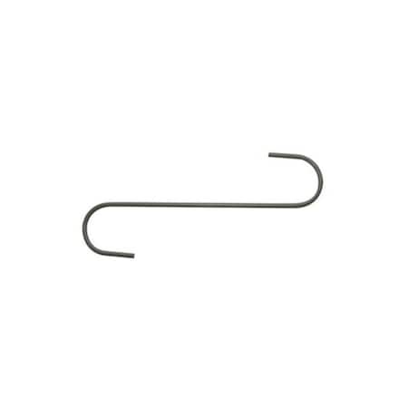 Eat-In 12 in. Garden S Shape Hook, Black, 2PK EA3864757